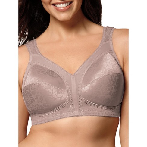 Playtex 18 Hr Sleek And Smooth Wirefree Bra 4803 44 D Beige : :  Clothing, Shoes & Accessories
