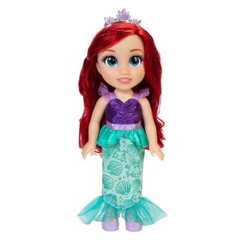 Disney The Little Mermaid Ariel And Sisters Small Doll Set With 7 Mermaid  Dolls : Target