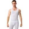 Anna-Kaci Active Men's Compression Tank Top with Scoop Neck Design and Slimming Body Shaper Fit - 2 of 4