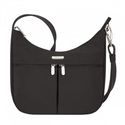Travelon Women's Anti-Theft Essentials East/West Small Hobo Handbag