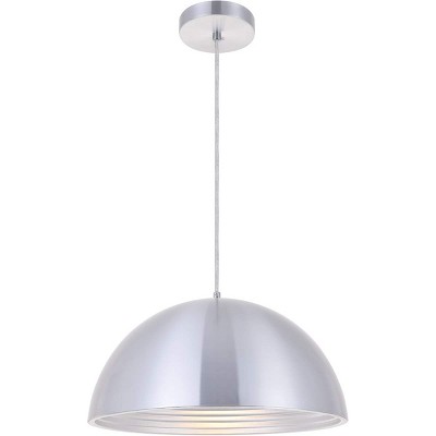 Burnished Nickel 15.5" Contemporary Pendant Light