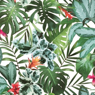 Tempaper Rainforest Self Adhesive Removable Wallpaper