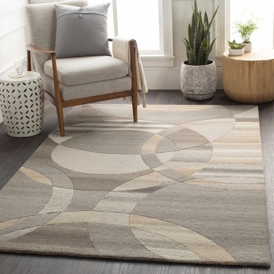 Hauteloom Rillton Modern Wool Rug