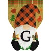 Briarwood Lane Fall Garden Flag 12x18 For Outdoor Fall Gnome Burlap Monogram Letter G For Fall Garden Flag Flags For Outside - 3 of 4