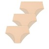 Avenue Women's Plus Size Modern Brief 3-Pack - 4 of 4