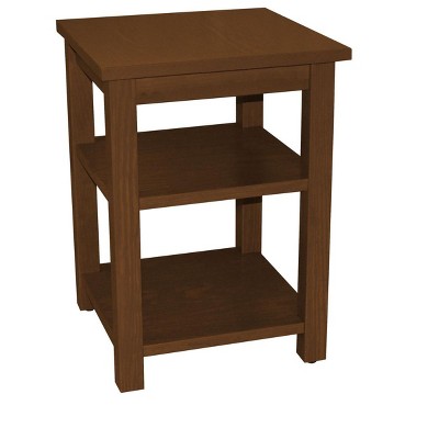 HomeRoots 28" Brown Solid Wood Nightstand