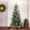 National Tree Company Unlit First Traditions Virginia Blue Pine Artificial Christmas Tree with Hinged Branches - 2 of 3