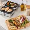Cuisinart Griddler Compact Indoor Grill Griddle Panini Press Stainless Steel Finish GR-102: Tabletop Portable Grill - 3 of 4