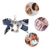 Unique Bargains Bow Wooden Beads Bag Charm 1 Pc - 3 of 4