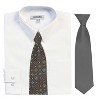 Gioberti Boy's 5 Piece Vest and Pants Set with Shirt and Ties Set - 4 of 4