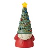 Jim Shore 9.0 Inch Let Your Joy Shine Through Tree Lighted Gnome Gnome Figurines - 2 of 3