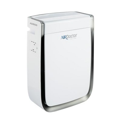 AIRDOCTOR AD3500 Air Purifier for Home and Large Rooms Up to 1260 sq. ft. 2x/hour | UltraHEPA, Carbon, VOC Filters and Air Quality Sensor