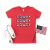 The Juniper Shop Howdy Flag Stacked Toddler Short Sleeve Tee - 2 of 2