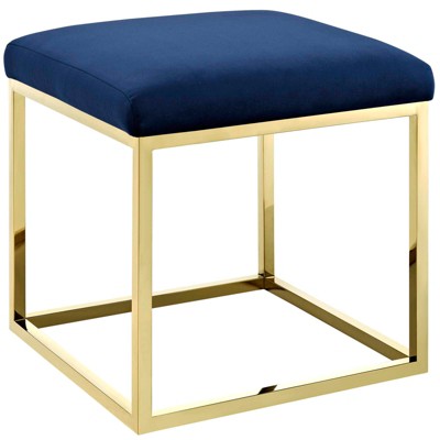 Modway Anticipate Ottoman Gold Navy