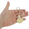 Unique Bargains Pearl Shell Handbag Charm 1 Pcs - 4 of 4