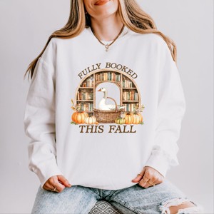 Simply Sage Market Fully Booked This Fall Lightweight Garment Dyed Sweatshirt - 1 of 4