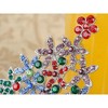 Anna-Kaci Merry Christmas Emerald Green Crystal Gem Rhinestone Ornamental Tree Pin Brooch - 4 of 4