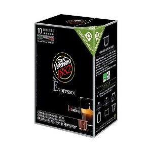 Caffe Vergnano Intenso Coffee Nespresso Caps 10ct - 1 of 4