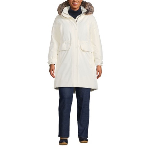 Lands end womens plus on sale coats