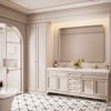 Rectangular Framed Tempered Glass Wall-Mounted Bathroom Vanity Mirror - 2 of 4