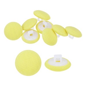 Unique Bargains Bridal Wedding Dress Suit DIY Satin Shiny Sewing Buttons 10 Pcs - 1 of 4