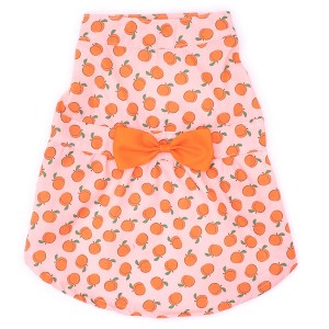 The Worthy Dog Peachy Keen Adjustable Pet Dress - 1 of 3