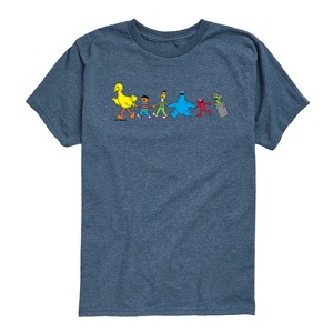 Boys' - Sesame Street - SS Group Short Sleeve Graphic T-Shirt - 1 of 4