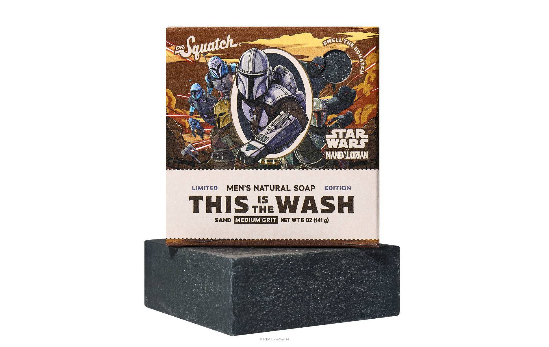 DR. SQUATCH Men's All Natural Bar Soap - This is the Wash - 5oz