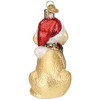 Old World Christmas Blown Glass Ornament for Christmas Tree, Yellow Labrador Puppy - 4 of 4