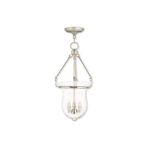 Livex Lighting Canterbury 3 - Light Pendant in  Bronze - 1 of 4