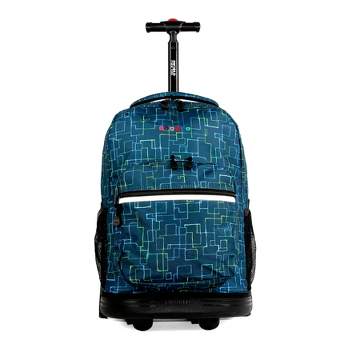 J World Sunrise 18" Rolling Backpack