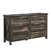 Hommoo Farmhouse 6 Drawers Dresser for Bedroom - 2 of 3