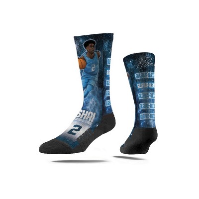 NBA Oklahoma City Thunder Shai Gilgeous-Alexander Premium Athletic Galaxy Socks - L