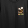 Naruto Ichiraku Ramen Chibi Character Art Women's Black Short Sleeve Crew Neck Crop Tee - 3 of 4