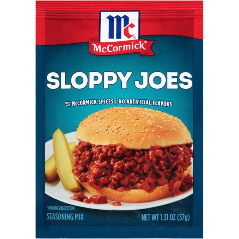 UPC 052100084800 product image for McCormick Sloppy Joes Seasoning Mix - 1.31oz | upcitemdb.com