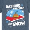 Boys' - SpongeBob SquarePants - Dashing Through The Snow Short Sleeve Graphic T-Shirt - 2 of 4