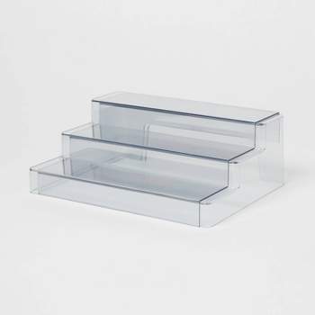 Plastic 3-Tier Expandable Shelf Clear - Brightroom™