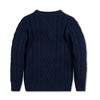 Hope & Henry Boys' Organic Long Sleeve Fisherman Cable Pullover Sweater, Infant - image 3 of 4