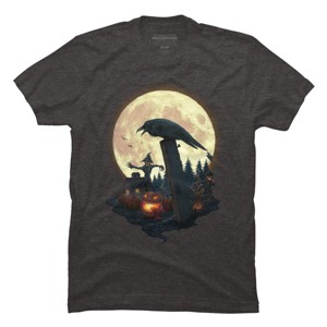 Men's Design By Humans Halloween Theme By chriskar T-Shirt - 1 of 4