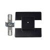 Pro Track 3-Head 12 Watt LED Ceiling Track Light Fixture Kit Floating Canopy Spot Light Dimmable Adjustable Black Modern Kitchen Bathroom 44" Wide - 3 of 4