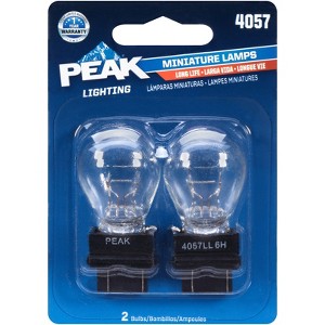 Peak Halogen Parking/Stop/Tail/Turn Miniature Automotive Bulb 4057 - 1 of 1