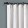 Set Of 2 Chenille Chevron Light Filtering Window Curtain Panel - Lush Décor - 2 of 4