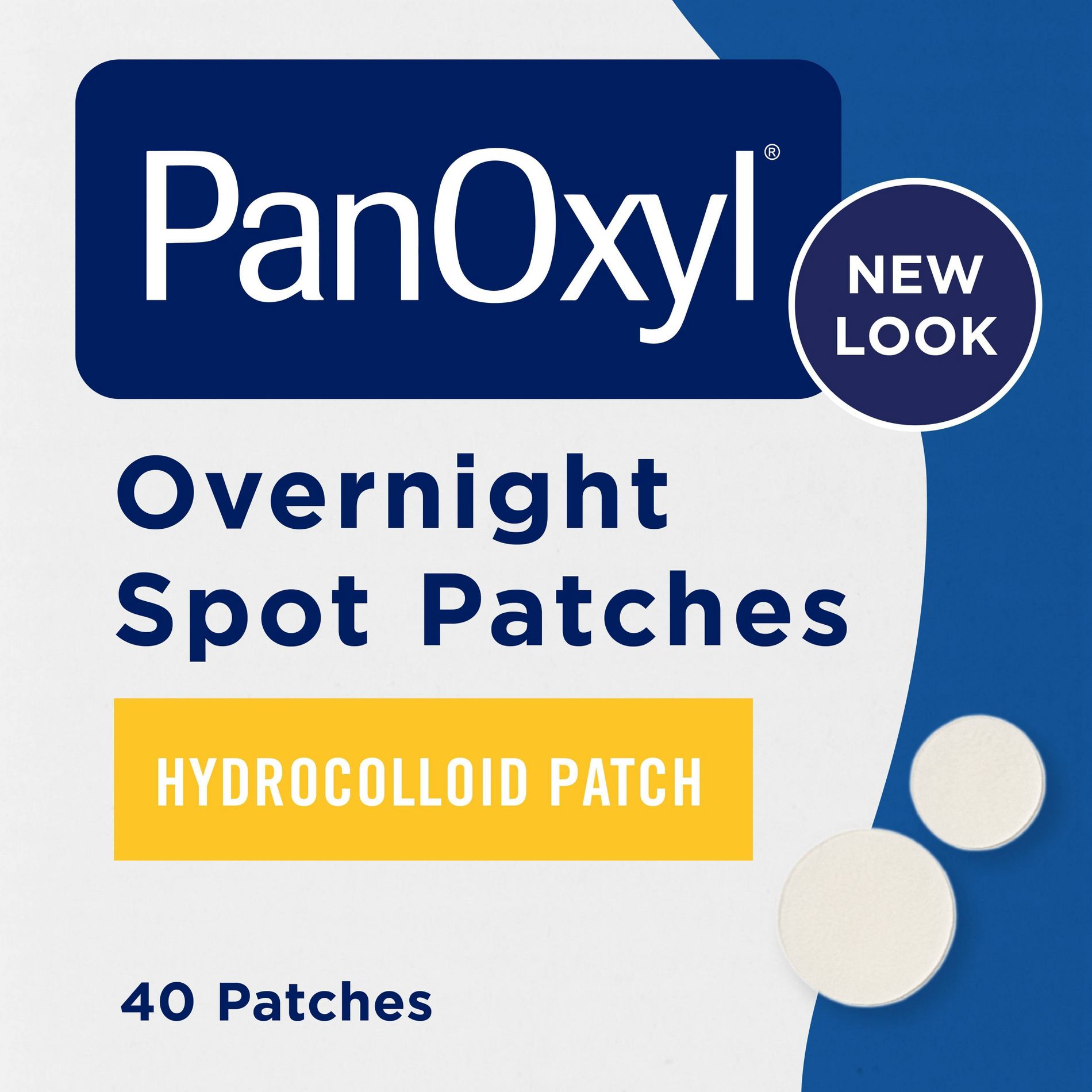 PanOxyl PM Overnight Spot Pimple Patches - 40ct