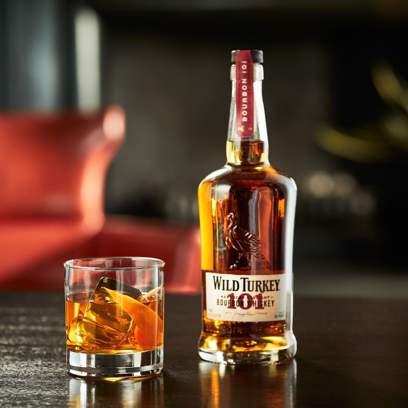 Wild Turkey 101 Proof Bourbon Whiskey - 750ml Bottle, 4 of 8