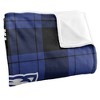 Tennessee State University Campus Plaid Spirit Silky Touch Super Soft Throw Blanket 50x60 - 3 of 4