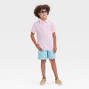Boys' Regular Fit Flat Front 'At the Knee' Chino Shorts - Cat & Jack™ - 3 of 3