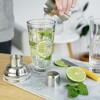 True Glass Cocktail Shaker with Cocktail Recipes, Clear Glass Shaker with Strainer, 13.5 oz - 3 of 4