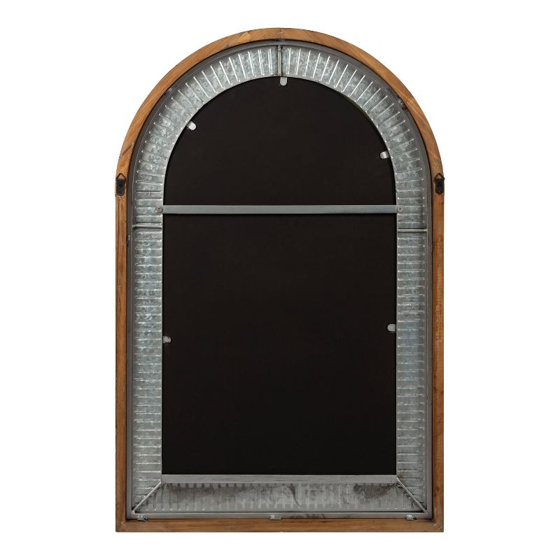 24&#34; x 36&#34; Deely Arch Wall Mirror Rustic Brown - Kate &#38; Laurel All Things Decor, 5 of 8