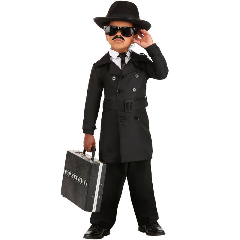 HalloweenCostumes.com Boy's Secret Agent Man for Toddler's, 2 of 4