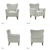 Set of 2 Rachel Armchair with Special Arms  | ARTFUL LIVING DESIGN - 4 of 4